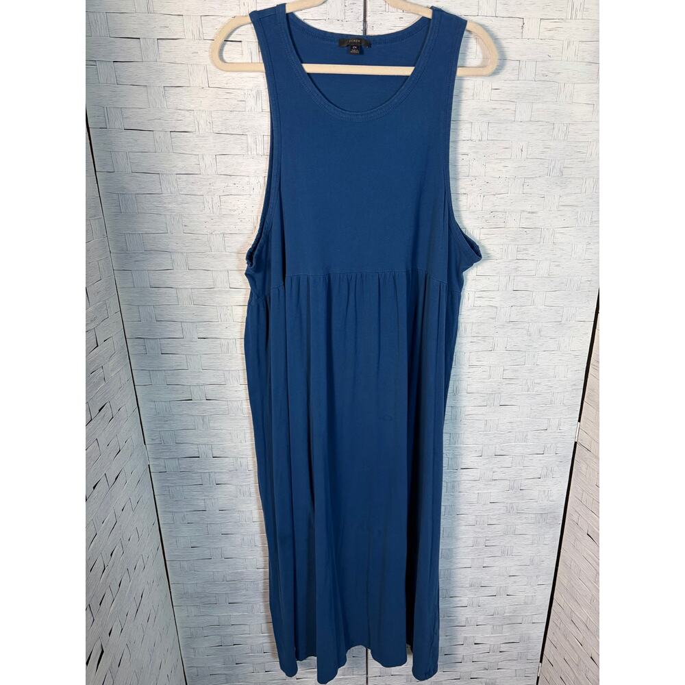 J Jill women’s Womens Maxi knit sleeveless jumper  minimalist pocket plus size ￼